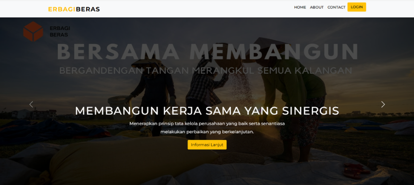 Sistem Informasi Distribusi Beras Bansos