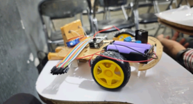 Tampak Samping Robot